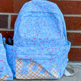 *PREORDER* Ice Cream Drip Backpack, LT. BLUE, Full Size