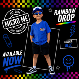 MTO-Easton Shorts, Neon Rainbow