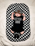 CHECK/LEATHER BRIM w/Leather Patch Lidz (Infant, Toddler, Kids)