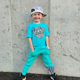 MTO-Kyson Joggers, Tahiti/Checkerboard