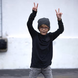 Blackout Patch LS Shirt w/Checker sleeves (Infant, Toddler, Youth)