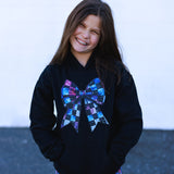 Space Bow Hoodie, (Baby, Kids, Adult)