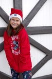 Holiday Vibes Hoodie, Red (Toddler, Youth, Adult)