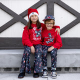 Holiday Vibes Hoodie, Red (Toddler, Youth, Adult)
