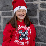 Holiday Vibes Hoodie, Red (Toddler, Youth, Adult)