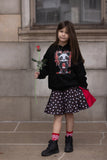 MTO- Valentine Stripes Skater Skirts (Infant, Toddler, Youth)