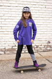 Awesome Kid/Mom/Dad Era LS Shirt, Purple (Infant, Toddler, Youth, Adult)
