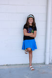 MTO- ARTIE Skater Skirt, Neon Ombre Checks (Mulitiple Options)