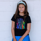 MTO- ARTIE Skater Skirt, Neon Ombre Checks (Mulitiple Options)