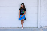 MTO- ARTIE Skater Skirt, Neon Ombre Checks (Mulitiple Options)