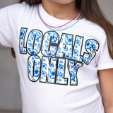 LOCALS only Tee or Tank, White  (Infant, Toddler, Youth, Adult)