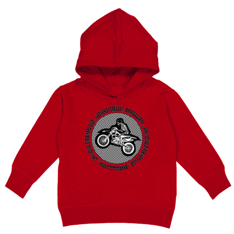 Antisocial Club Hoodie, Red (Toddler, Youth, Adult)