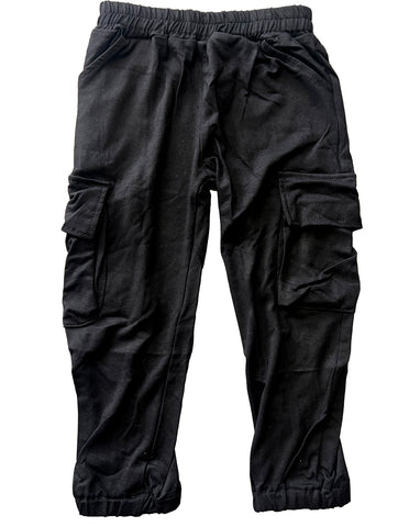 ARYA Bamboo Cargo Pant, Black