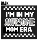 Awesome Kid/Mom/Dad Era LS Shirt, Black (Infant, Toddler, Youth, Adult)