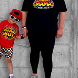 MTO-McKenna Leggings, Mama Flames (Infant-Adult)