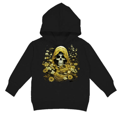 Autumn Skull Hoodie, Black (Toddler, Youth, Adult)