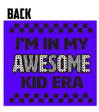 Awesome Kid Era T, Purple  (Infant, Toddler, Youth, Adult)