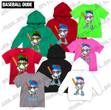 Baseball Dude (Hoodies, Tees & Long Sleeves)