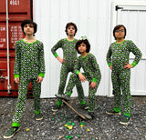 ARROW Long Zippy, Green Clover Checks