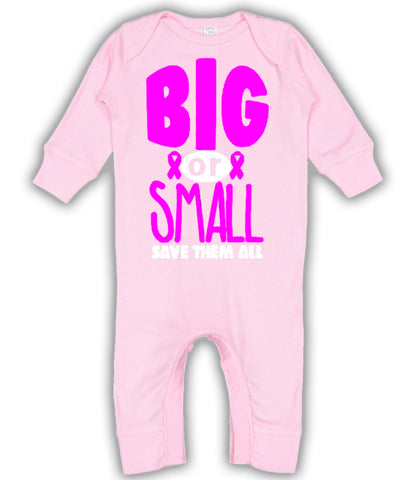 Big Or Small Romper, Lt.Pink  (Infant)