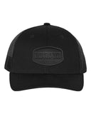 Blackout Patch Snapback, Curved Brim, Adult