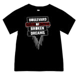 Boulevard of Dreams Tee, RED  (Baby, Kids, Adult)