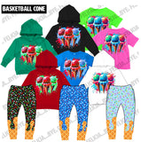 Basketball Cone Drip (Hoodies, Tees & Long Sleeves)