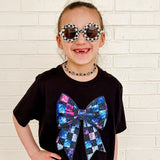 Space Bow Tees, (Baby, Kids, Adult)