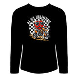 Be My Valentine DIRTBIKE Long Sleeve or Tees (w/ or w/out BRUH)