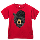 Bear Knit Checkers Tee, Red  (Infant, Toddler, Youth, Adult)