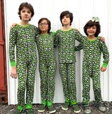 ARROW Long Zippy, Green Clover Checks