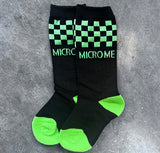 MM Signature Sockz, Black/Green (Infant, Toddler Youth)