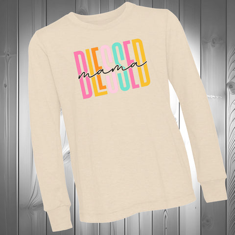 blessed Colors Long Sleeve  (Adult)