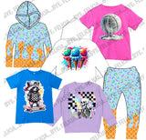 *WAITLIST* (MILK SILK)  Ice Cream Drips JOGGERS, 3 colors