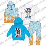 *WAITLIST* (MILK SILK)  Ice Cream Drips JOGGERS, 3 colors