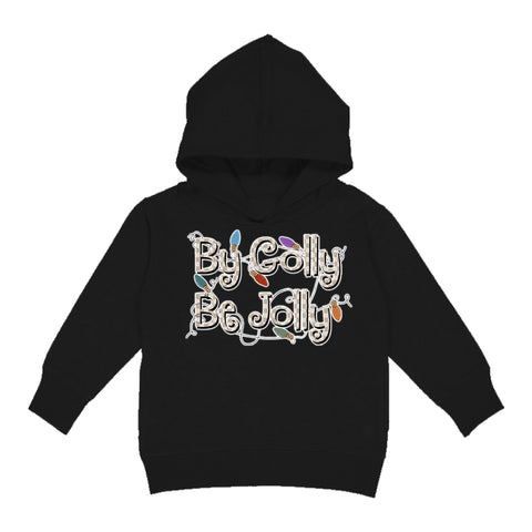 By Golly Be Jolly Hoodie, Black (Toddler, Youth, Adult)