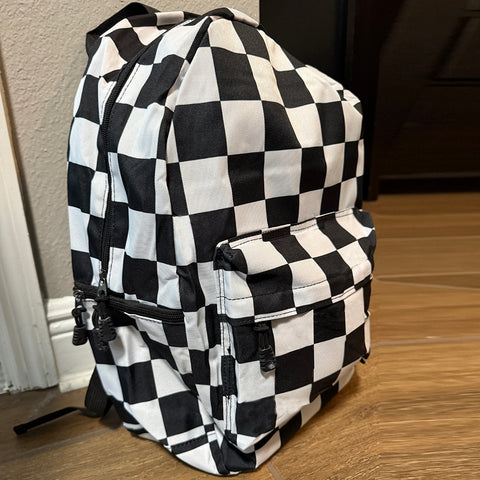 Checker Backpack, Full Size Child (ONE LEFT!)