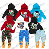 Skelly Checks, (Hoodies, Tees & Long Sleeves)