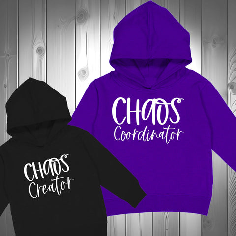 Chaos Creator/Coordinator Hoodie  (Toddler, Youth, Adult)