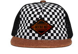 CHECK/LEATHER BRIM w/Leather Patch Lidz (Infant, Toddler, Kids)