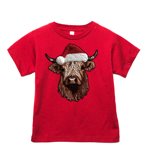 COW Santa Tee, Red  (Infant, Toddler, Youth, Adult)