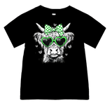 Lucky Cow Tee, (Multiple Color Options)