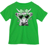 Lucky Cow Tee, (Multiple Color Options)