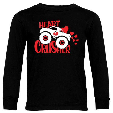 Crusher LS Shirt, Black (Infant, Toddler, Youth, Adult)