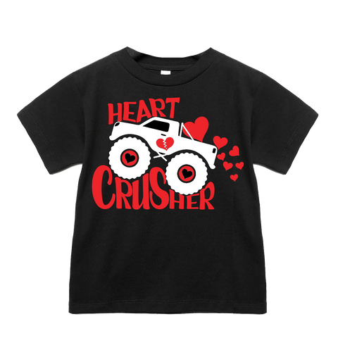 Crusher Tee, Black   (Infant, Toddler, Youth, Adult)