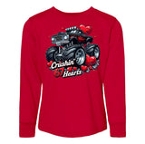 Crushin' 67 hearts MONSTER TRUCK  Long Sleeve or Tees