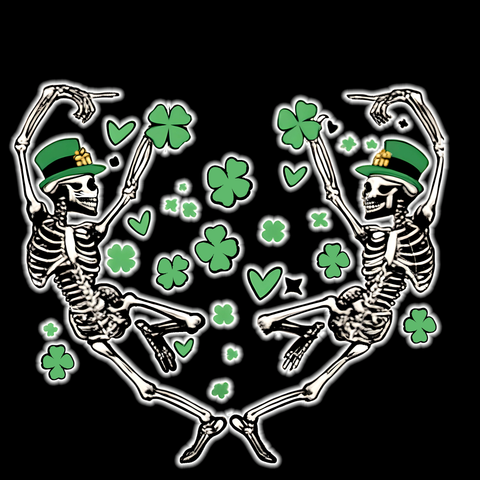 STP Dancing Skellys Crew Sweatshirt