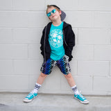 MM Summer Zip Hoodie, Black (Infant, Toddler, Youth, Adult)