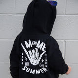 MM Summer Zip Hoodie, Black (Infant, Toddler, Youth, Adult)