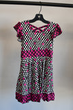 (BAMBOO)  Girly Checks RAVEN Twirl Dress, (Kids)